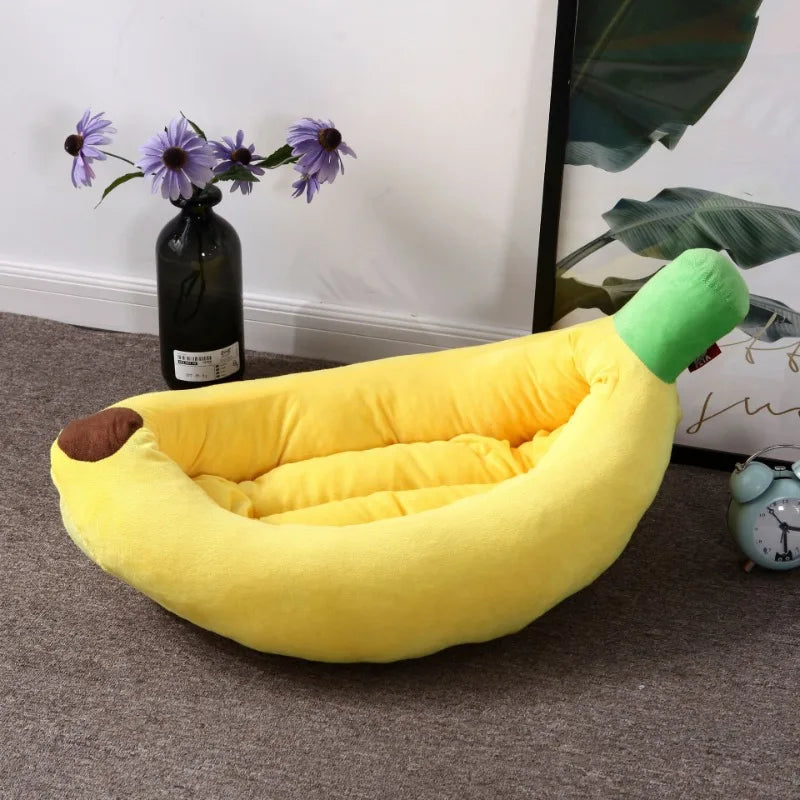Cama portátil Banana para Cães e Gatos