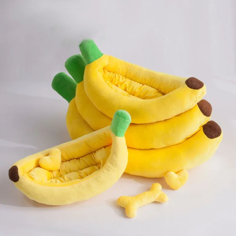 Cama portátil Banana para Cães e Gatos