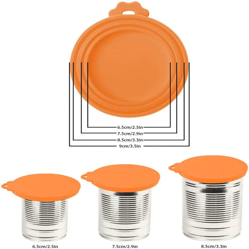 2 pçs/set reutilizável para armazenar comida de animais de estimação