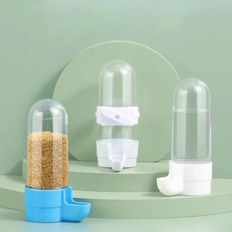 Dispensador de água e comida para pássaros