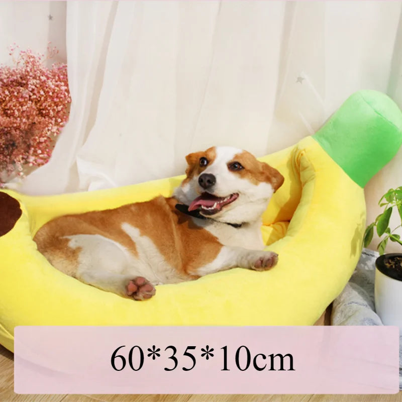 Cama portátil Banana para Cães e Gatos