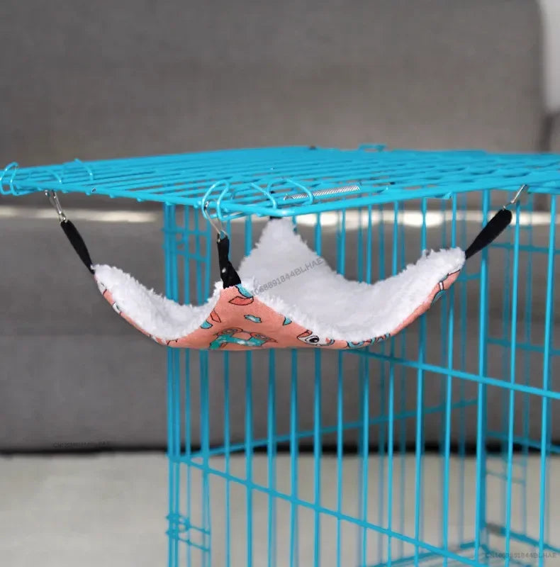 Rede de hamster de pelúcia