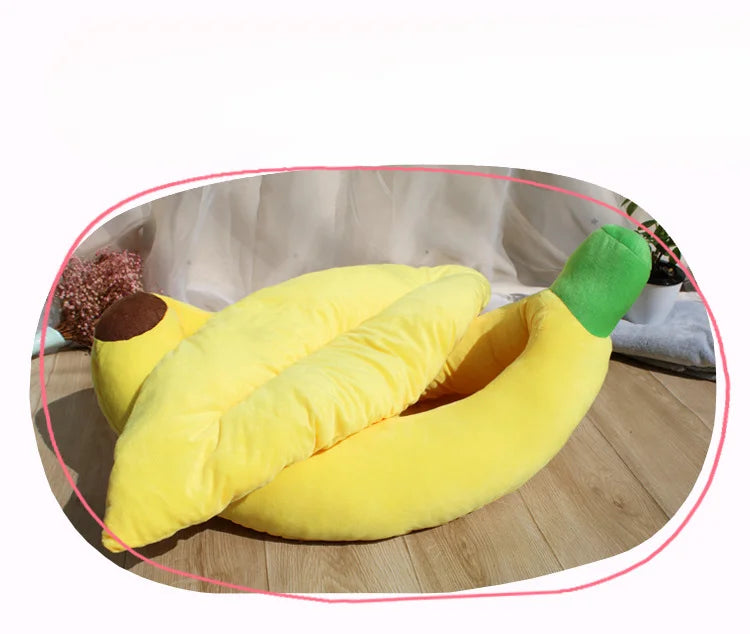Cama portátil Banana para Cães e Gatos