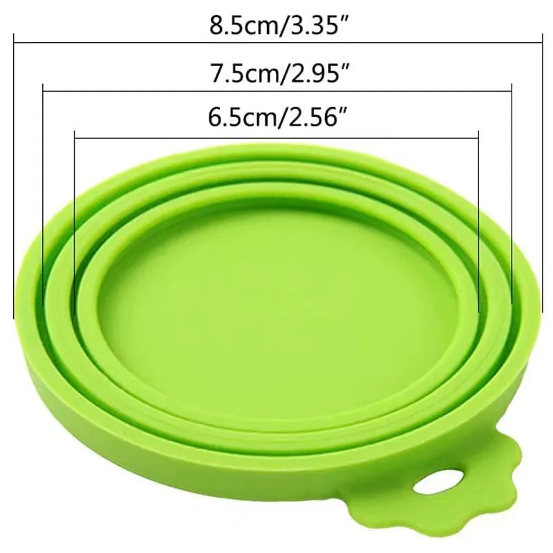 2 pçs/set reutilizável para armazenar comida de animais de estimação