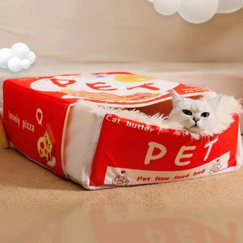 Cama Pet Box Biscoito para Gatos