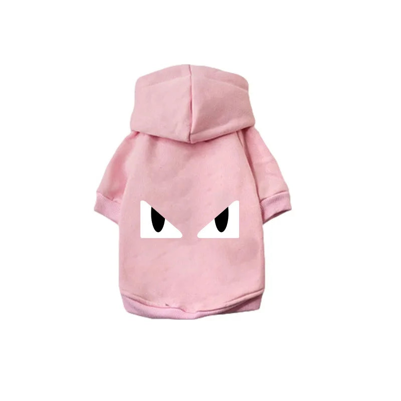 Roupas para cães designer de moda impresso moletom com capuz para cães outono inverno ao ar livre grande casaco para animais de estimação para labrador buldogue francês