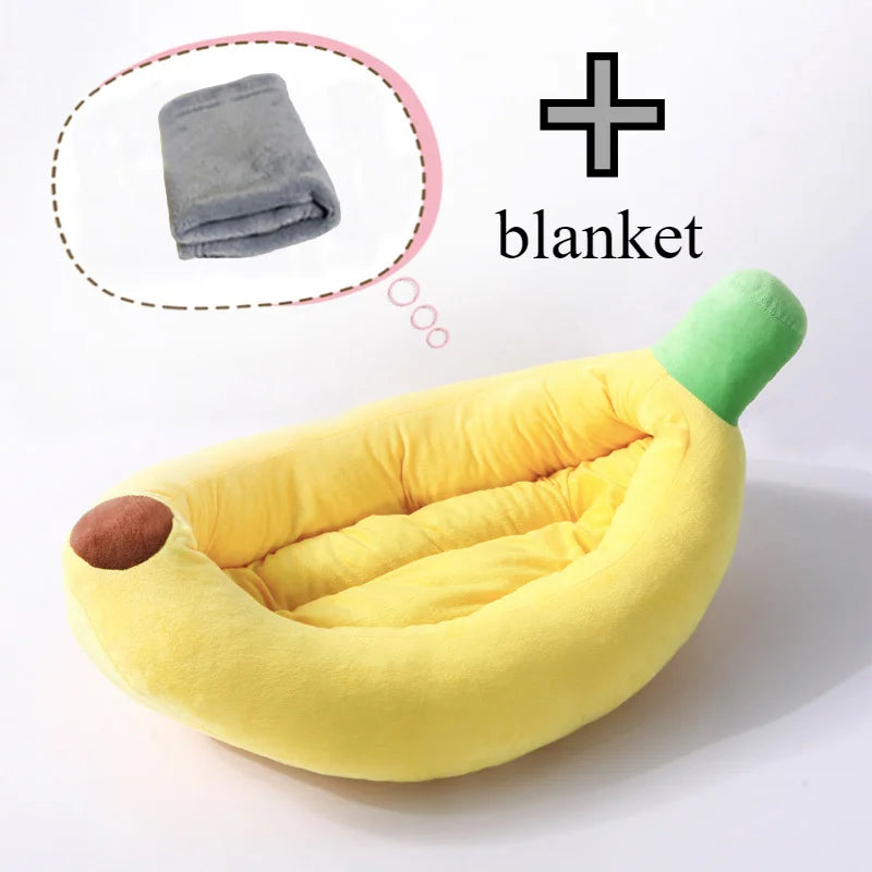 Cama portátil Banana para Cães e Gatos