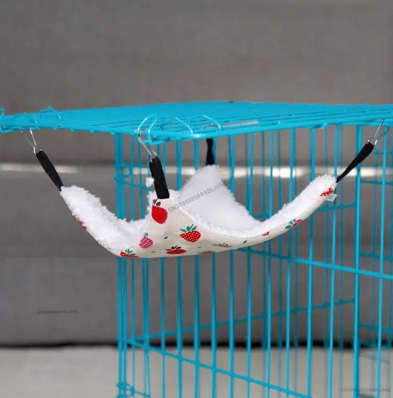 Rede de hamster de pelúcia