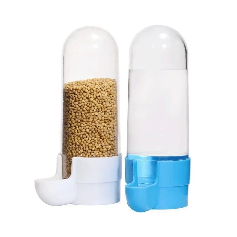 Dispensador de água e comida para pássaros