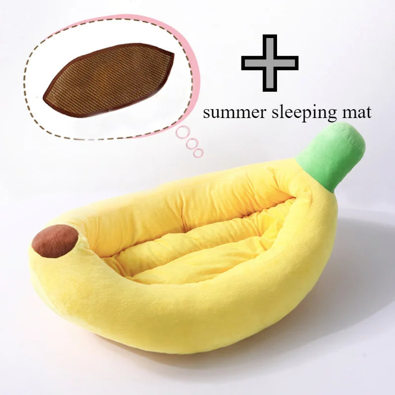 Cama portátil Banana para Cães e Gatos