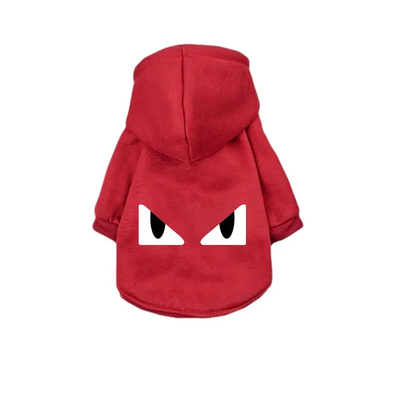 Roupas para cães designer de moda impresso moletom com capuz para cães outono inverno ao ar livre grande casaco para animais de estimação para labrador buldogue francês