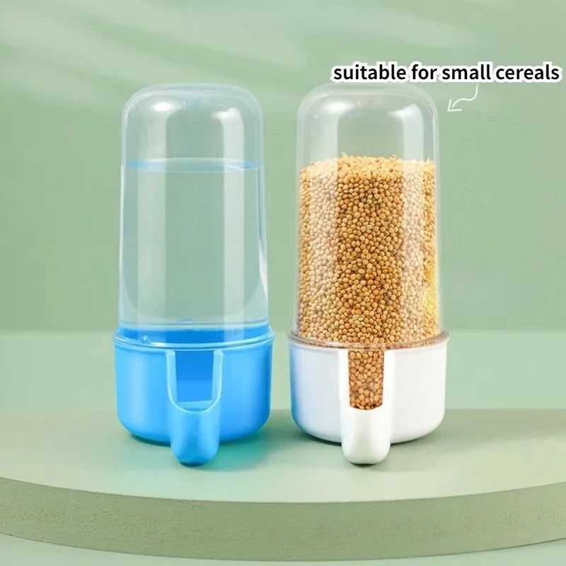 Dispensador de água e comida para pássaros